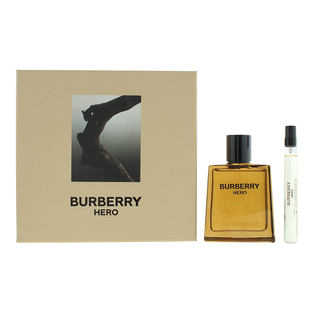 Burberry Hero 2 Piece Gift Set Eau de Parfum 100ml - Eau de Parfum 10ml