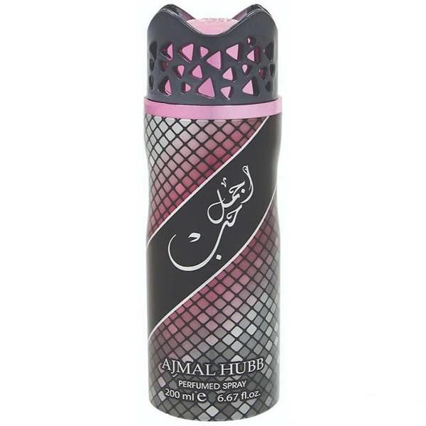 Asdaaf Ajmal Hubb 200ml Deodorant Spray For Women