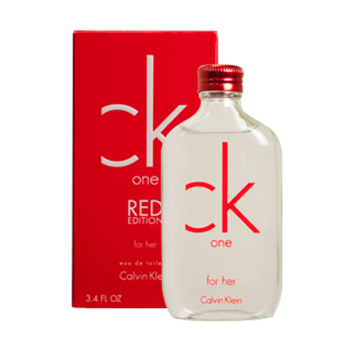 calvin klein one red for her