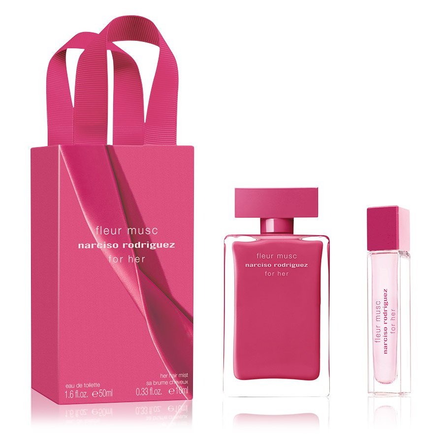 Narciso Rodriguez for Her Fleur Musc Gift Set 50ml EDP + 10ml Hair Mist