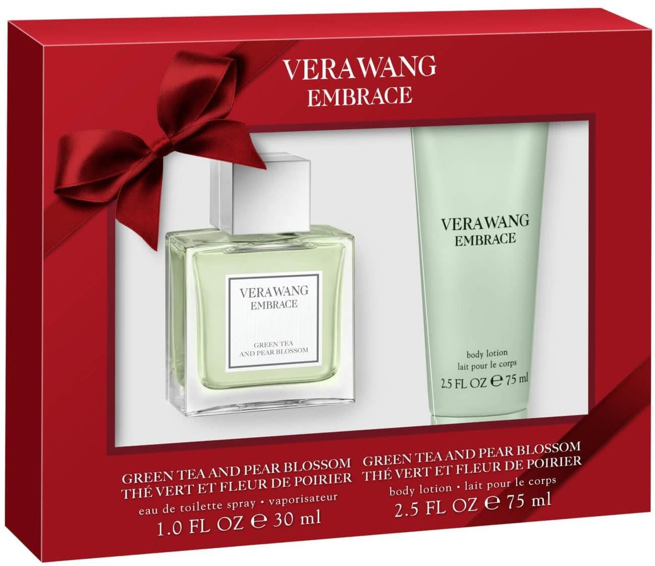 Vera Wang Embrace Green Tea & Pear Blossom Gift Set 30ml EDT + 75ml Body Lotion