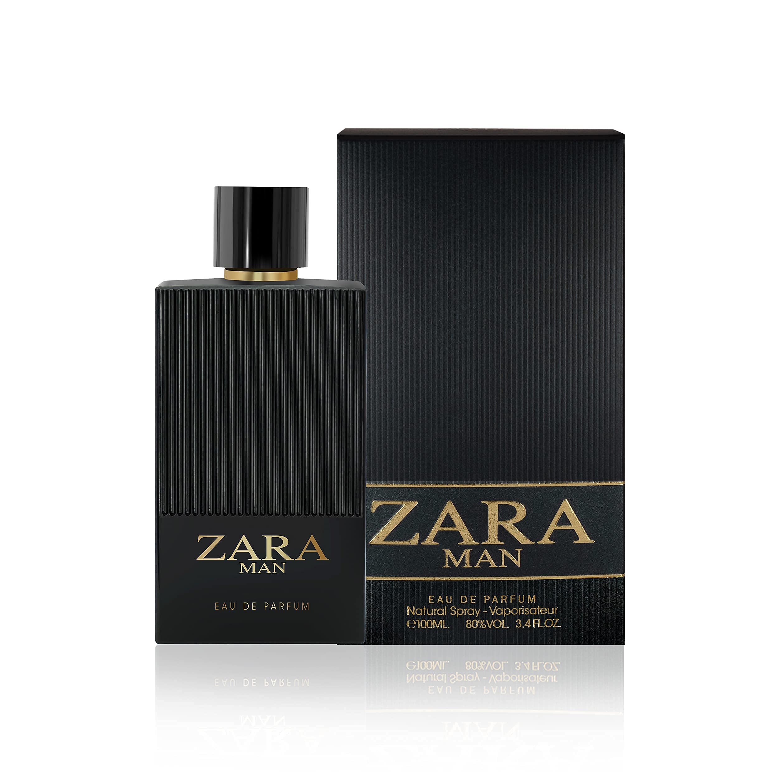 Zara Man noir EDP