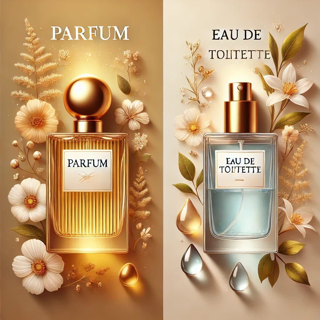 Parfum vs. Eau de Toilette: Key Differences Explained 2025