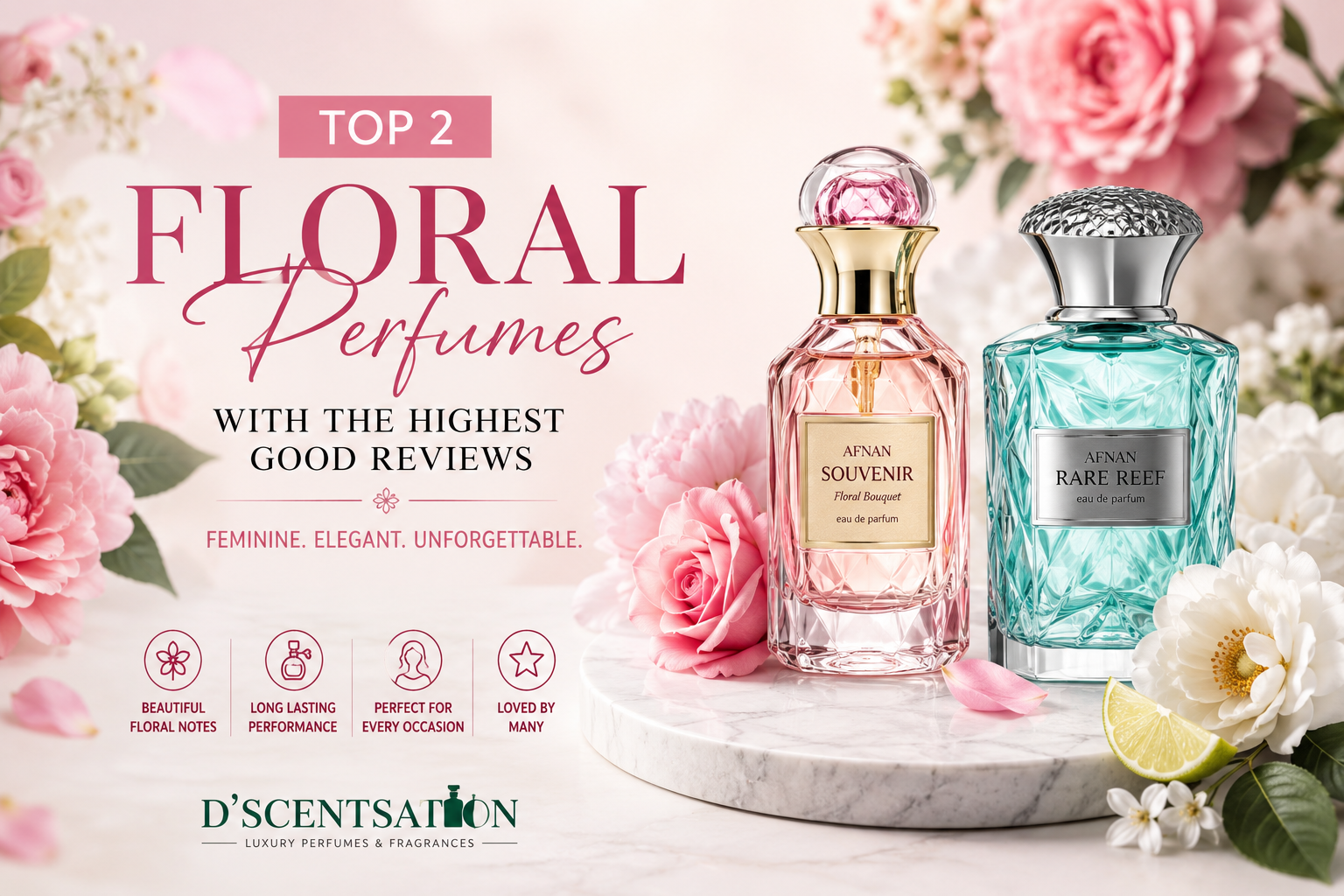 Top 2 Floral Perfumes with the Best Reviews You Can Buy in Nigeria