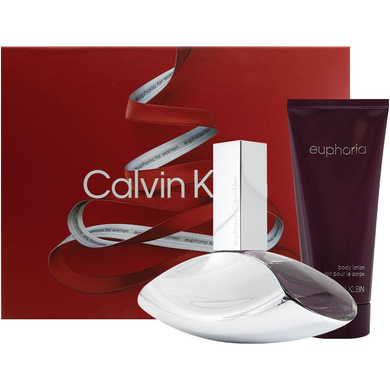 Calvin Klein Euphoria For Women 2 Piece Gift Set Eau De Parfum 30ml - Body Lotion 100ml