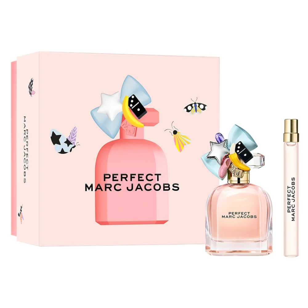 Marc Jacobs Perfect 2 Piece Gift Set Eau De Parfum 50ml - Eau De Parfum 10ml