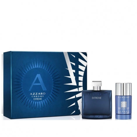 Buy Azzaro Chrome Extreme Gift Set - Premium Men's Fragrance Package