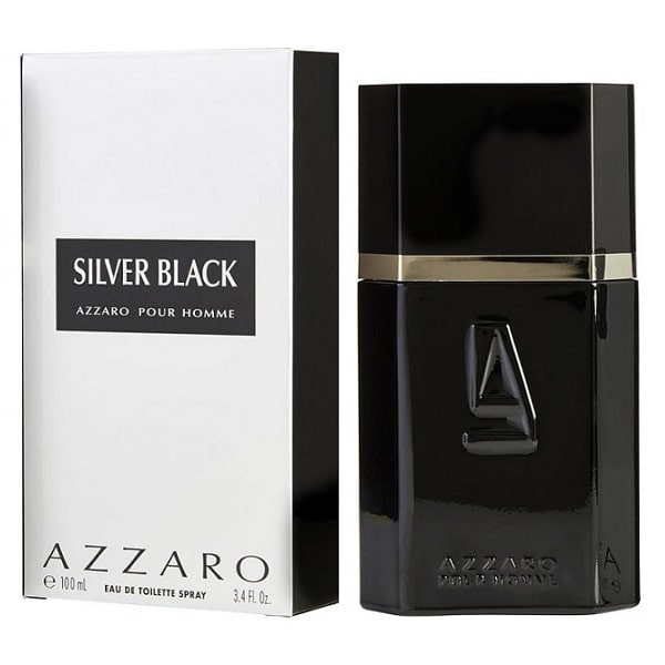 Azzaro Silver Black EDT 100ml Perfume For Men