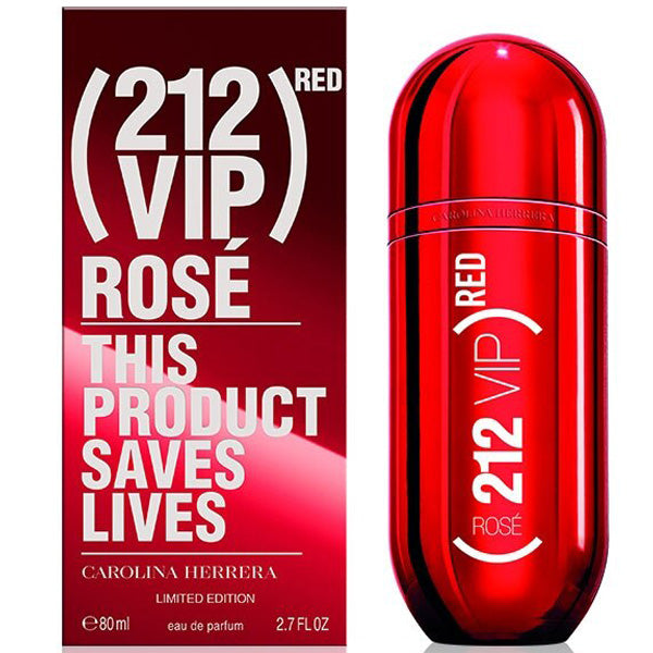 Carolina Herrera 212 VIP Rose Red 80ml EDP Spray
