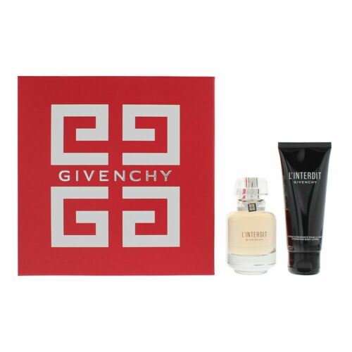 Givenchy L'interdit 2 Piece Gift Set Eau De Toilette 50ml - Body Lotion 75ml