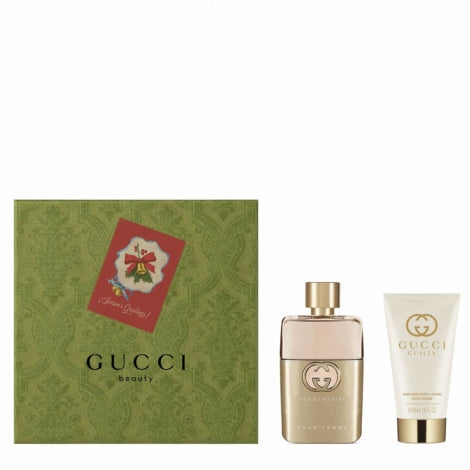 Gucci Guilty Pour Femme 2 Piece Gift Set Eau De Parfum 50ml - Body Lotion 50ml