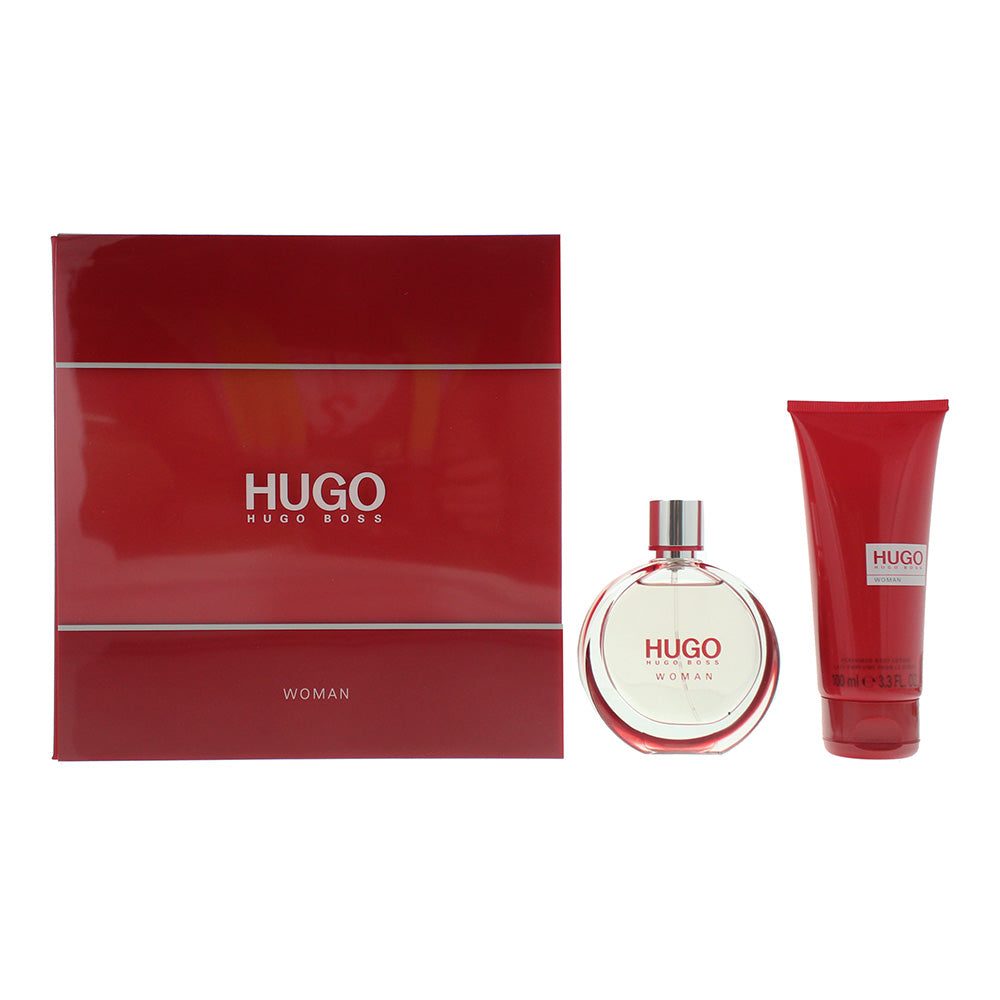 Hugo Boss Woman 2 Piece Gift Set Eau De Parfum 50ml - Body Lotion 100ml