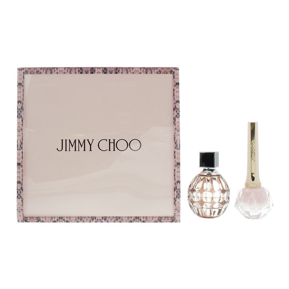 Jimmy Choo Eau De Parfum 2 Piece Gift Set: Eau De Parfum 60ml - 008 Stardust Nail Polish 15ml