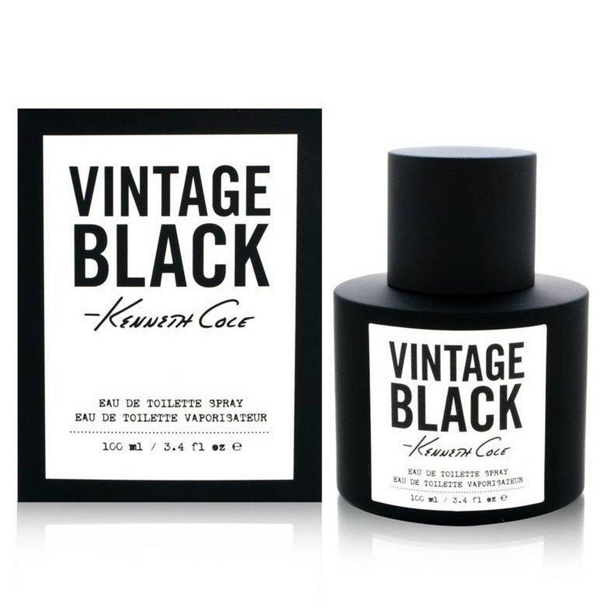Kenneth Cole Vintage Black for Men 100ml EDT Spray