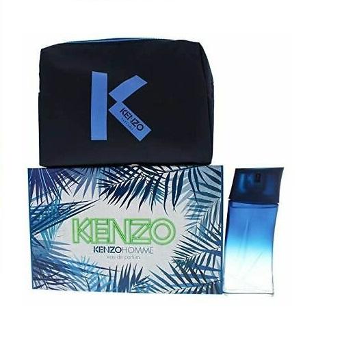 Kenzo Homme Gift Set 100ml EDP + Pouch