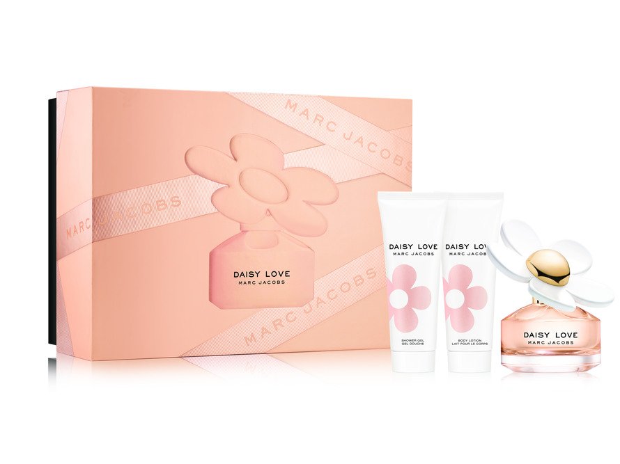 Marc Jacobs Daisy Love Gift Set 50ml EDT + 75ml Shower Gel + 75ml Body Lotion