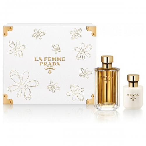Prada La Femme 2 Piece Gift Set Eau De Parfum 50ml - Body Lotion 100ml