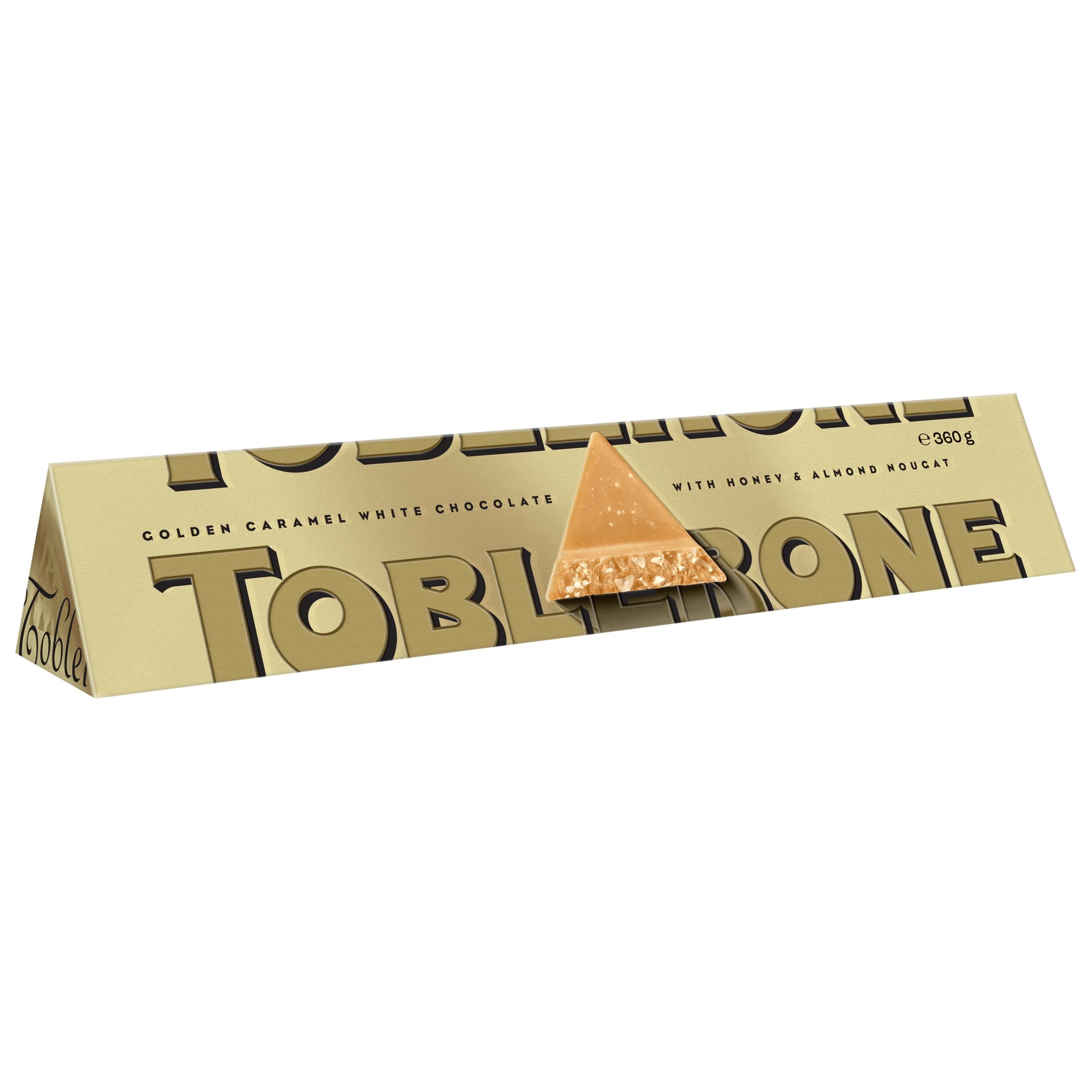 Toblerone Golden Caramel Chocolate Bar 360g
