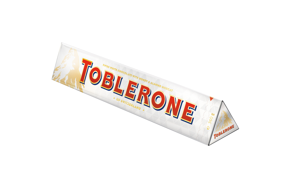Toblerone White Chocolate Large Bar 360g